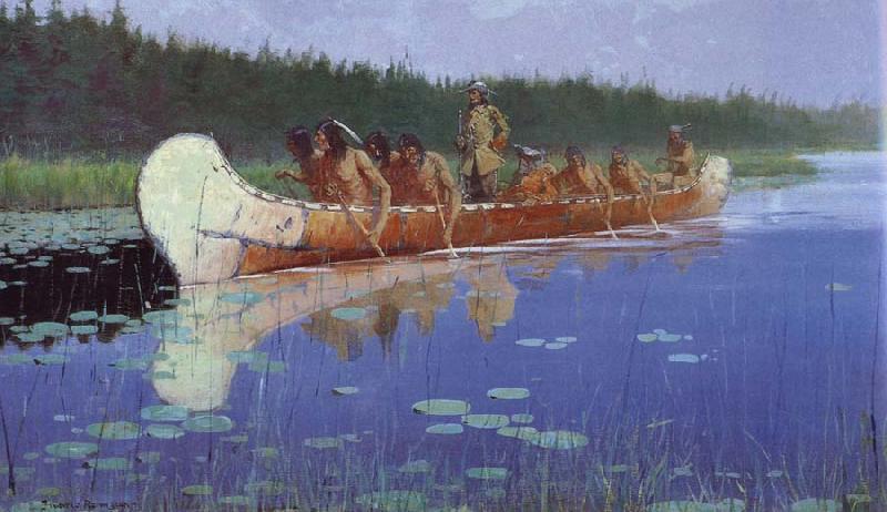 Frederic Remington Radisson and Groseilliers